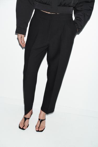 BLOUSON COURT REMBOURRÉ - Noir de Zara - Image 1