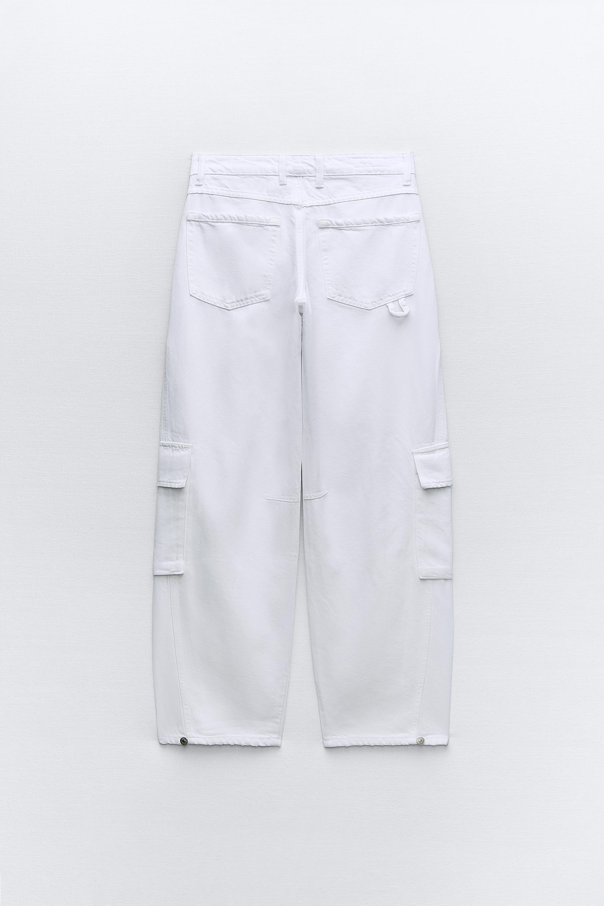 ZIPORA JEANS RADIANZ JEAN CARGO BLANCO GENERICO