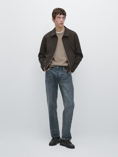 Zara Total look cropped jacket - Brown - Image 0
