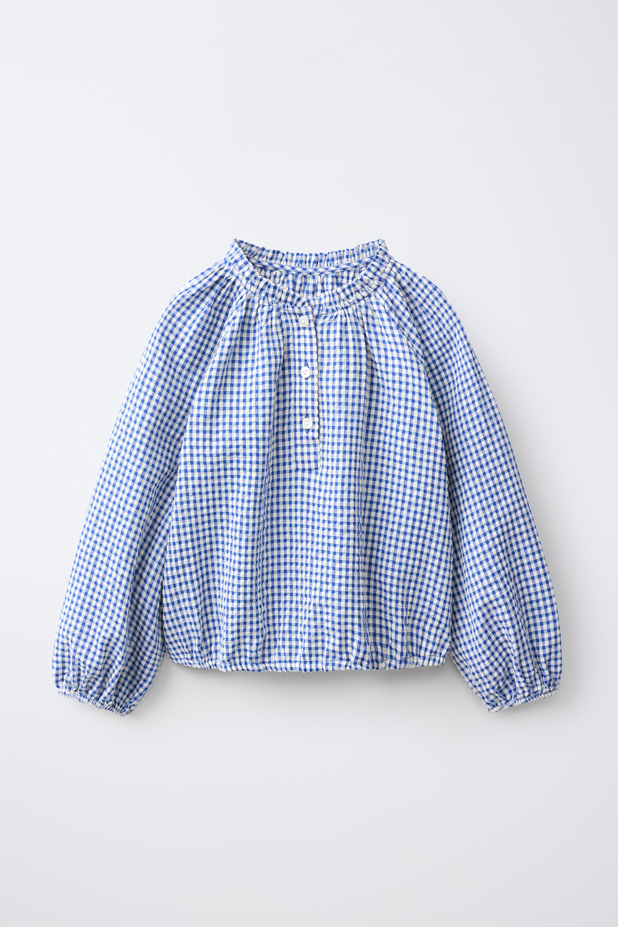 BLOUSE À CARREAUX VICHY
