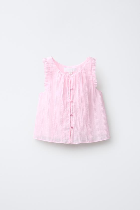 TOP COM ESTRUTURA - Rosa da Zara - Imagem 0