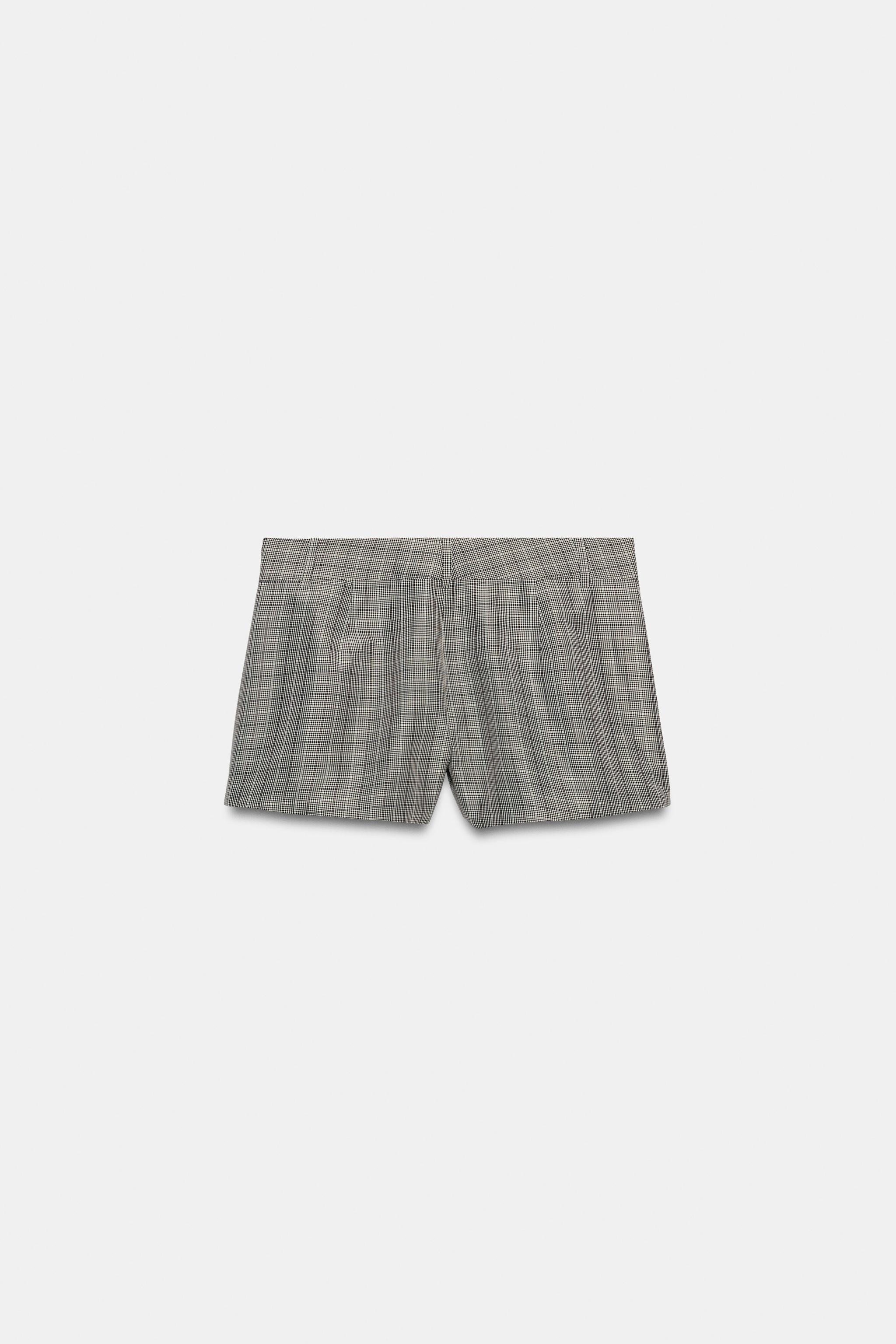 ZW COLLECTION PLAID SHORTS