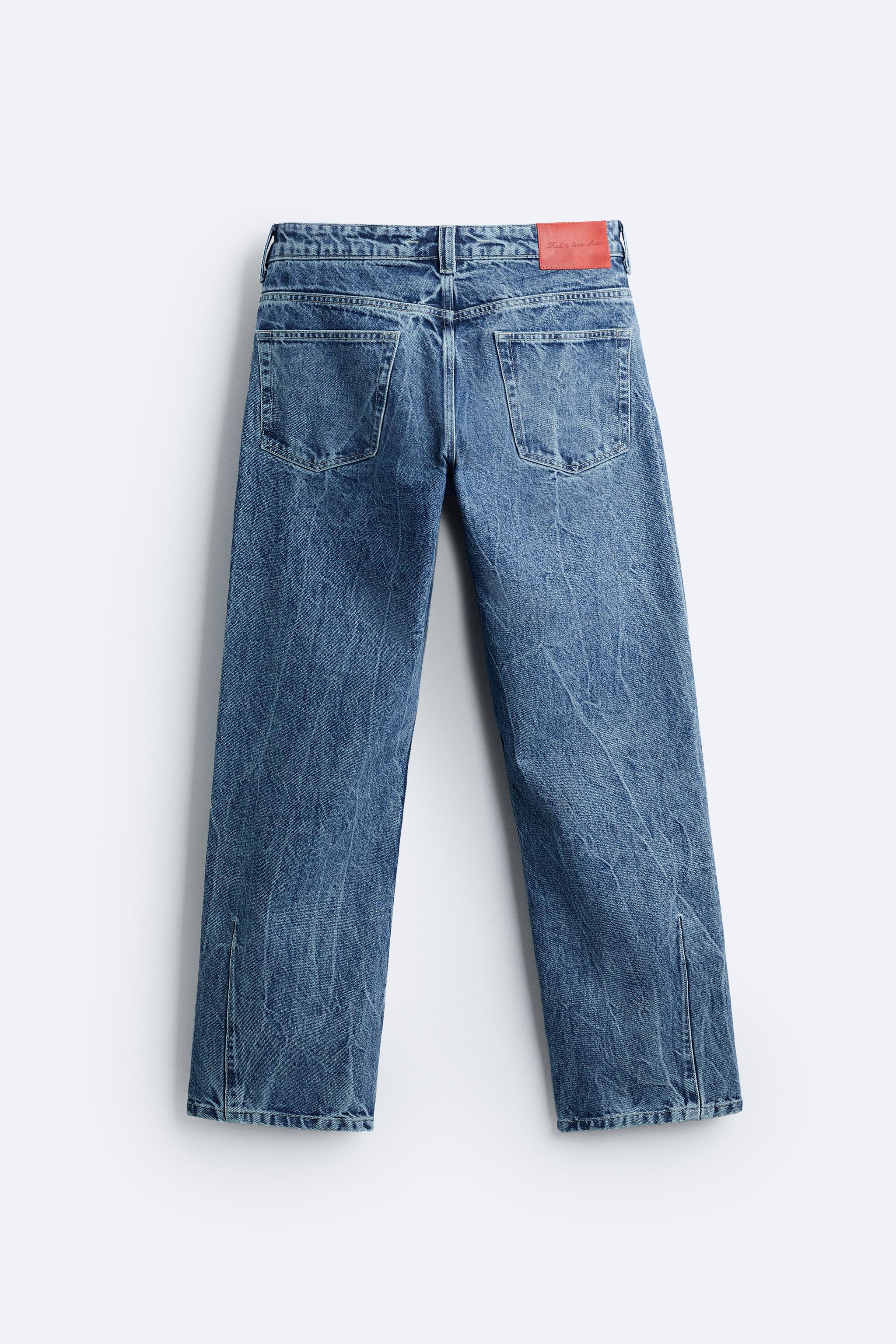 Zara 2024 patch jeans