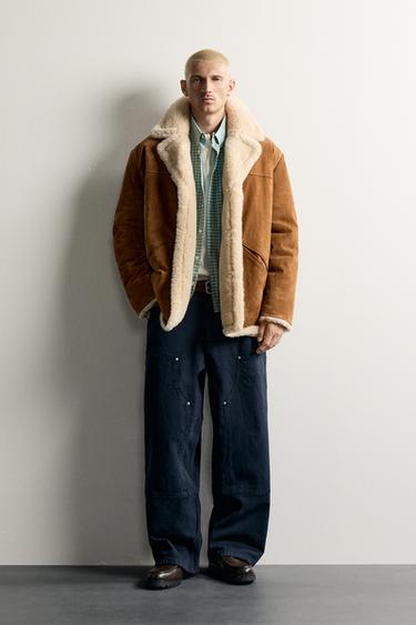 DOUBLE-FACED LEATHER COAT - Leather by Zara - Image 0