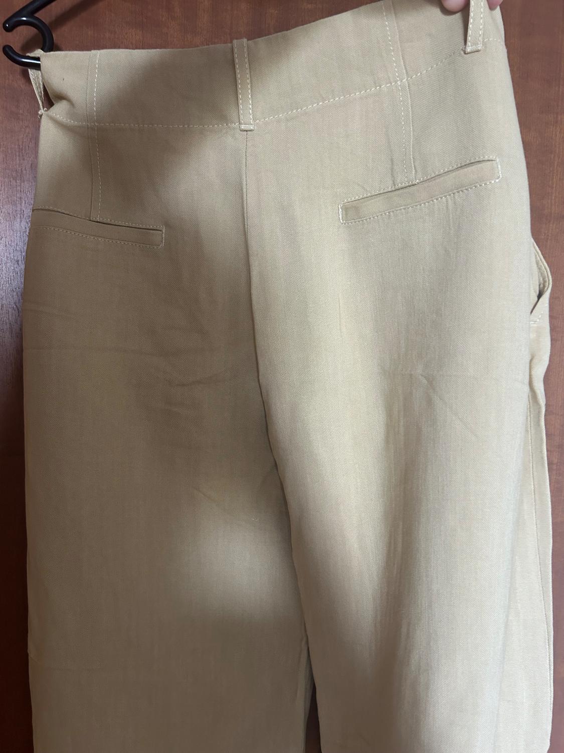 WIDE-LEG LINEN-BLEND TROUSERS - LIMITED EDITION - Image 3