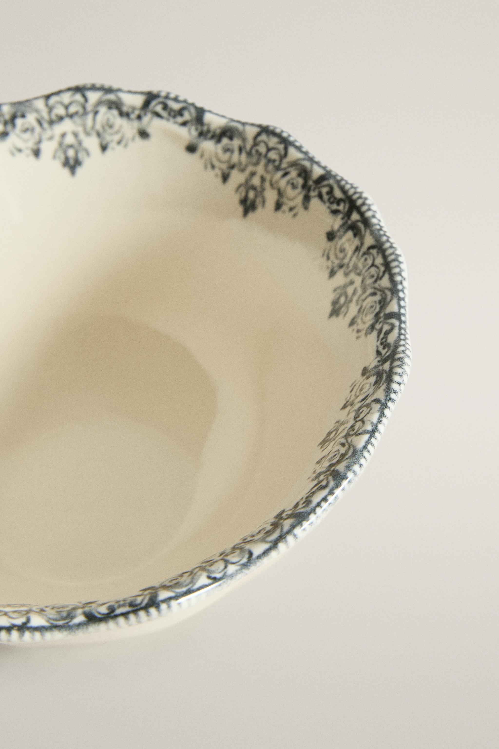MINI DESSERT BOWL WITH PLACEMENT PRINT