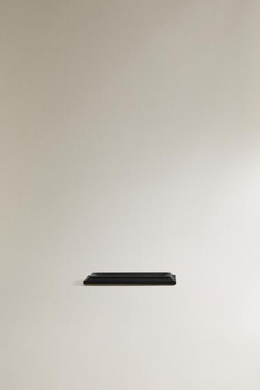 BANDEJA ESCRITORIO BOLÍGRAFO PIEL - Negro de Zara - Imagen 0