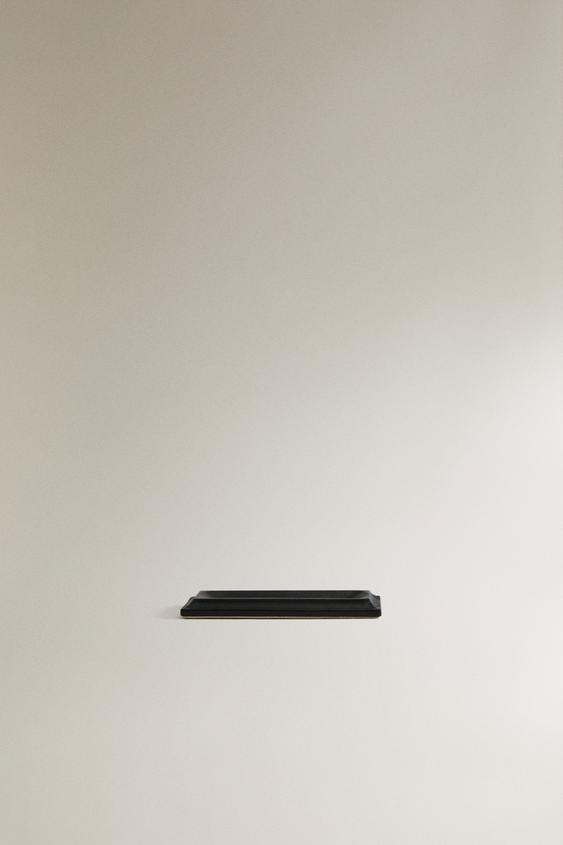LEATHER DESK TRAY FOR PENS - أسود الخاص بـ Zara - صورة 0