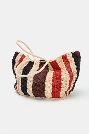 BRAIDED PRINT BAG - Multicoloured by Zara - Image 2