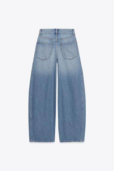 TRF OVERSIZE MID-RISE JEANS - Blue by Zara - Image 7