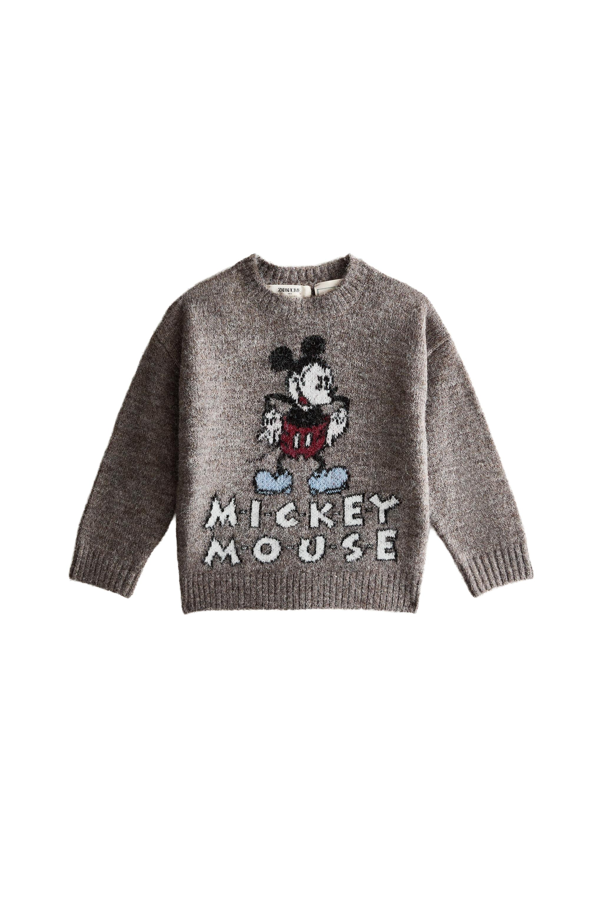 ミッキーマウス ©DISNEY キッズ セーター - ブラウン/モール | ZARA
