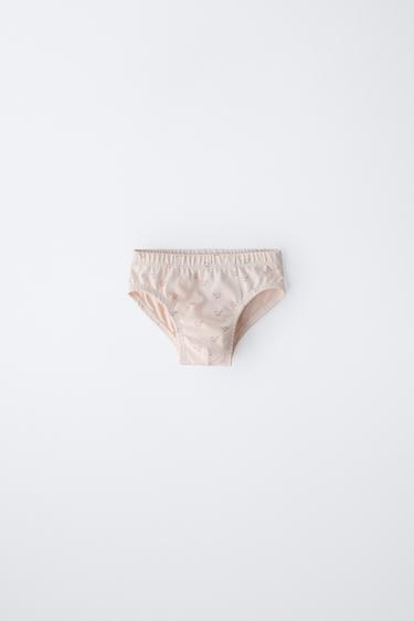 1 1/2-6 YEARS / SIX-PACK OF ANIMAL PRINT BRIEFS - Multicoloured by Zara - Image 2