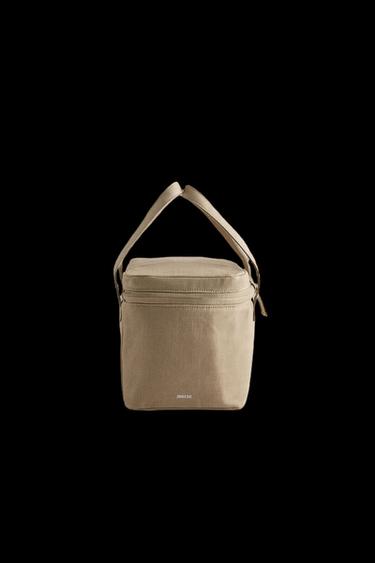 Zara PORTABLE LUNCH BAG - Light beige