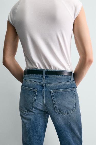 JEAN FLARE FIT - Bleu moyen de Zara - Image 4