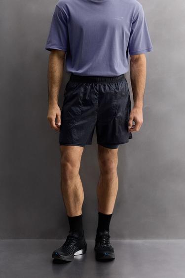 TECHNICAL TRAINING SHORTS - Bluish by Zara