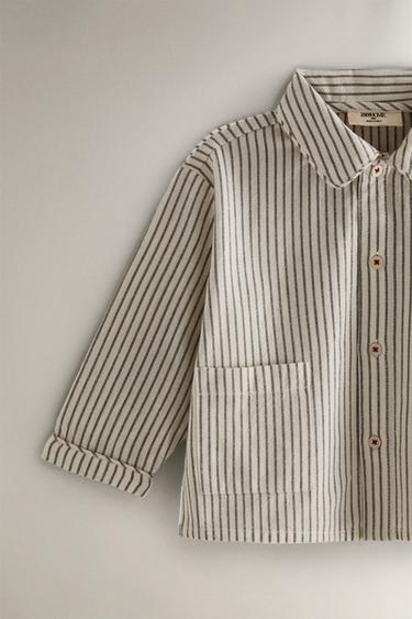 ENSEMBLE PYJAMA ENFANT RAYURES NOËL (ENSEMBLE DE 2) - Blanc cassé de Zara - Image 2