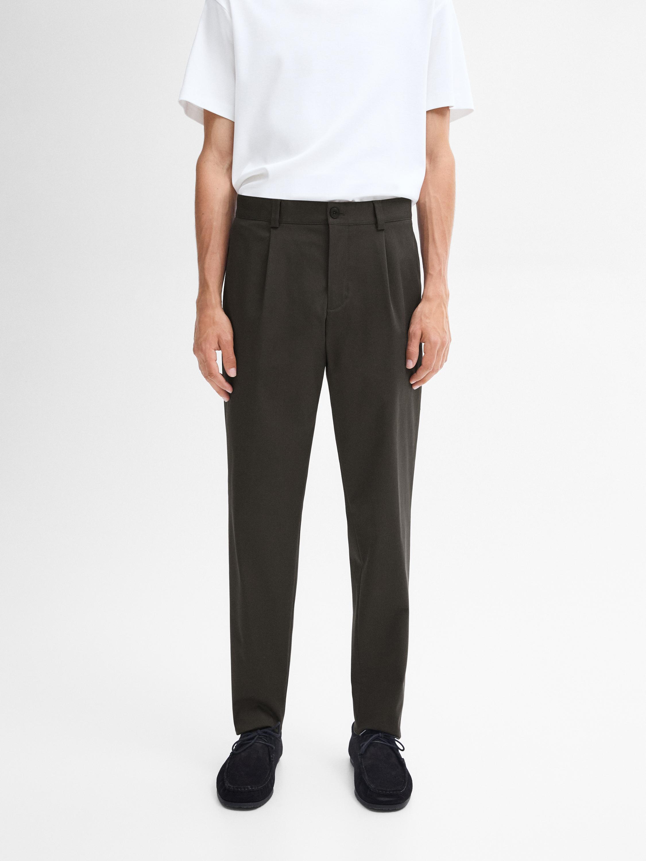 Stretch twill trousers