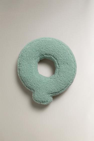 COUSSIN ENFANT LETTRE Q - Vert clair de Zara - Image 4
