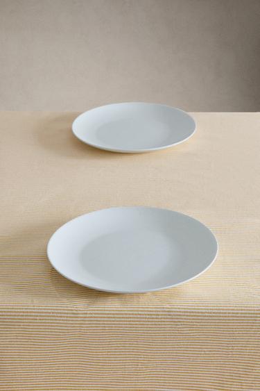 DYED THREAD COTTON TABLECLOTH - Yellow by Zara - Image 1