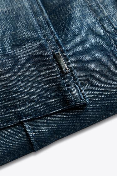 ZW COLLECTION BOOTCUT MID-WAIST JEANS - Grey / Blue by Zara