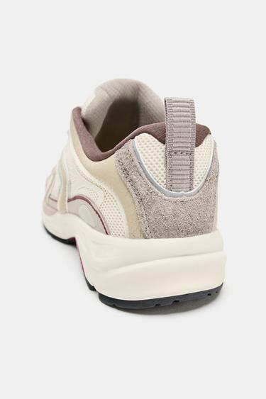 COLOUR BLOCK TRAINERS - Multicoloured by Zara - Image 3