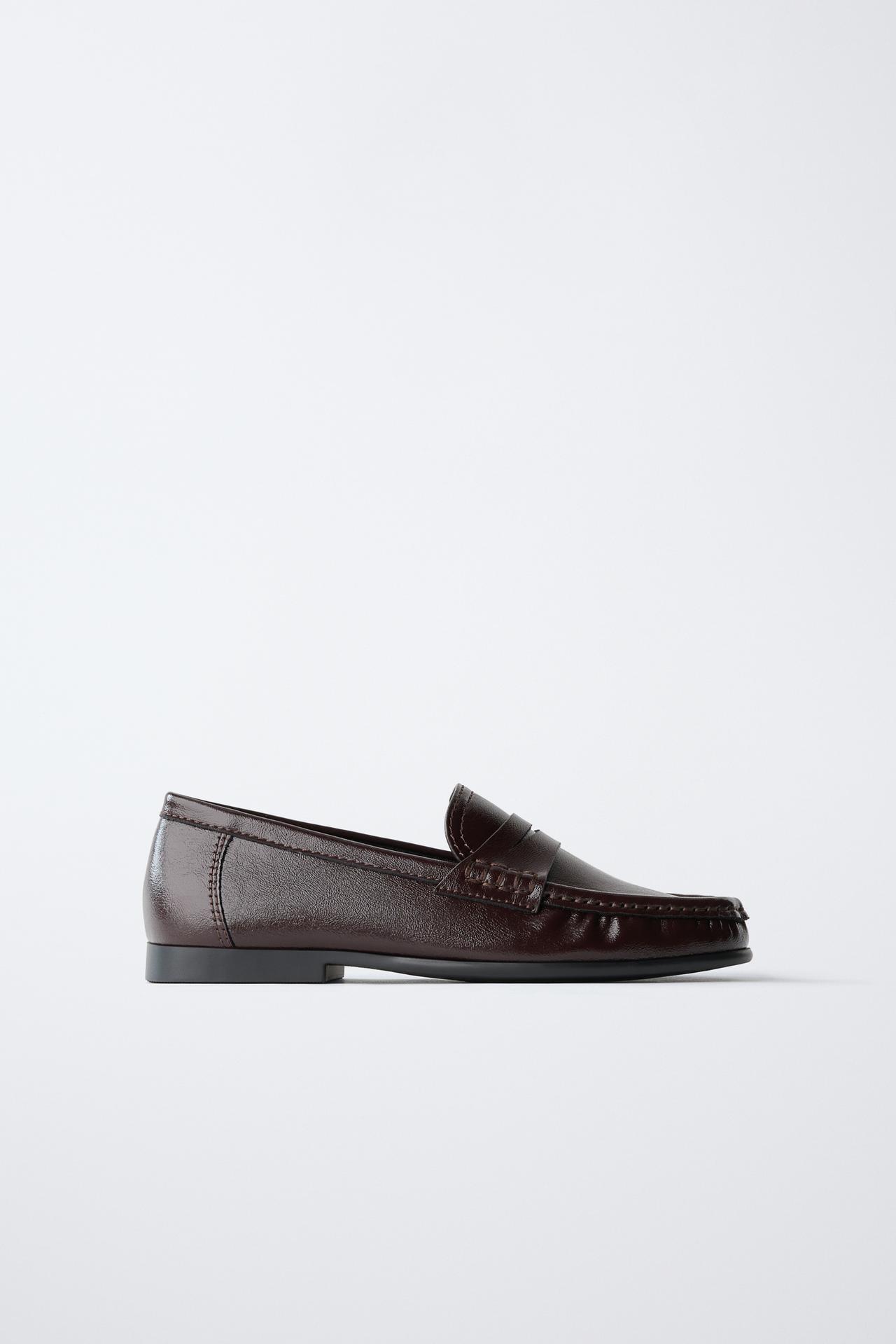 THIN SOLE LOAFERS — Maroon