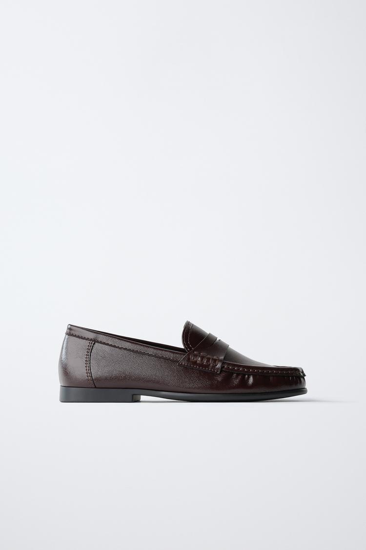 THIN SOLE LOAFERS — Maroon