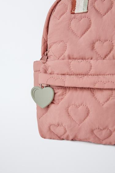 HEART BACKPACK - Pink by Zara - Image 2