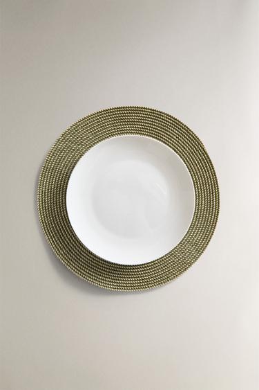 PACK OF PAPER PLACEMATS (PACK OF 2) - Green by Zara - Image 4