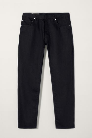 Zara SLIM FIT JEANS BOBBY GILLESPIE X ZARA - Black
