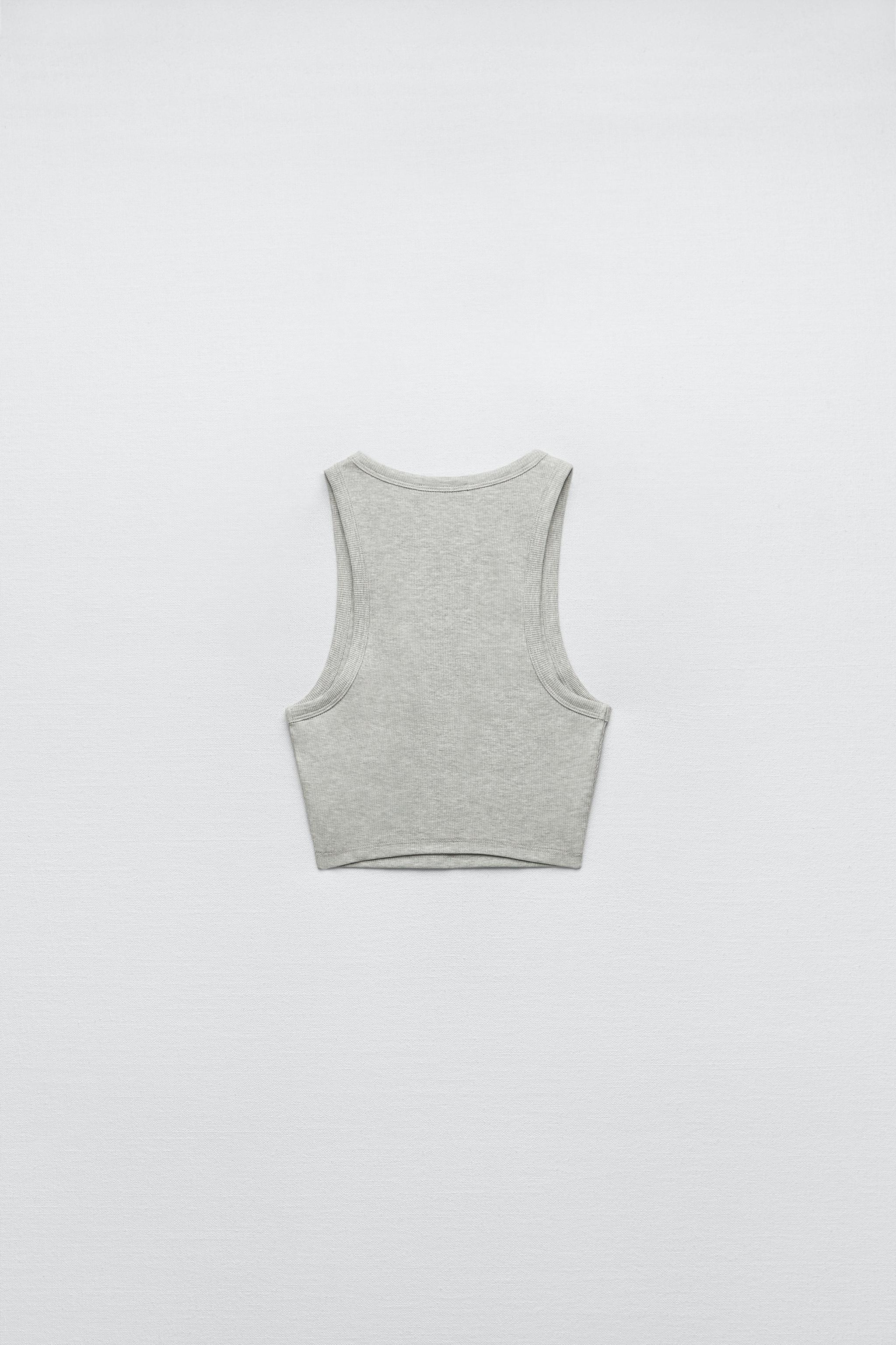 Zara vest outlet top