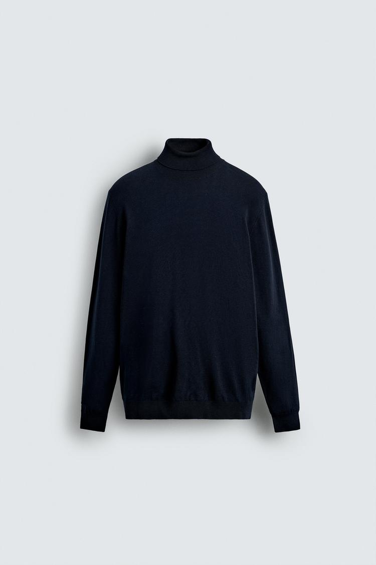 ZARA BASIC HIGH NECK SWEATER
