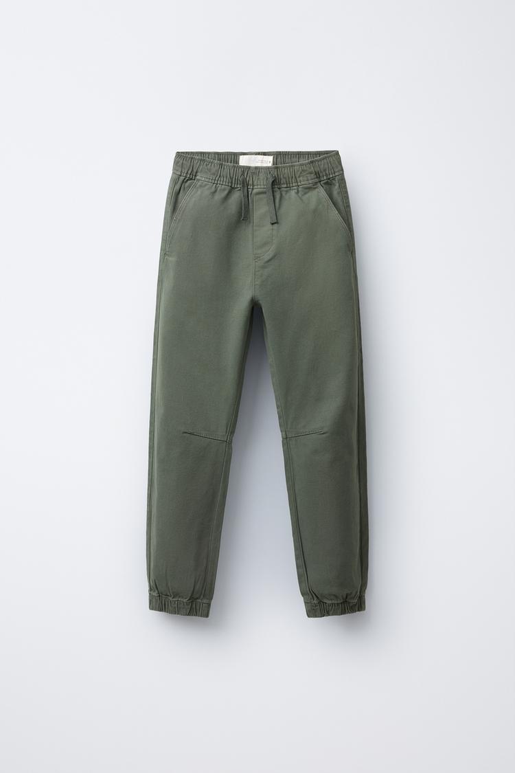 ELASTIC JOGGER PANTS
