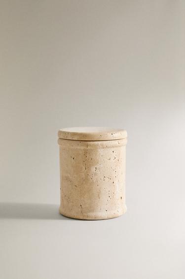 (200 G) ROSE ET PIVOINE SCENTED CANDLE - Pink / White by Zara