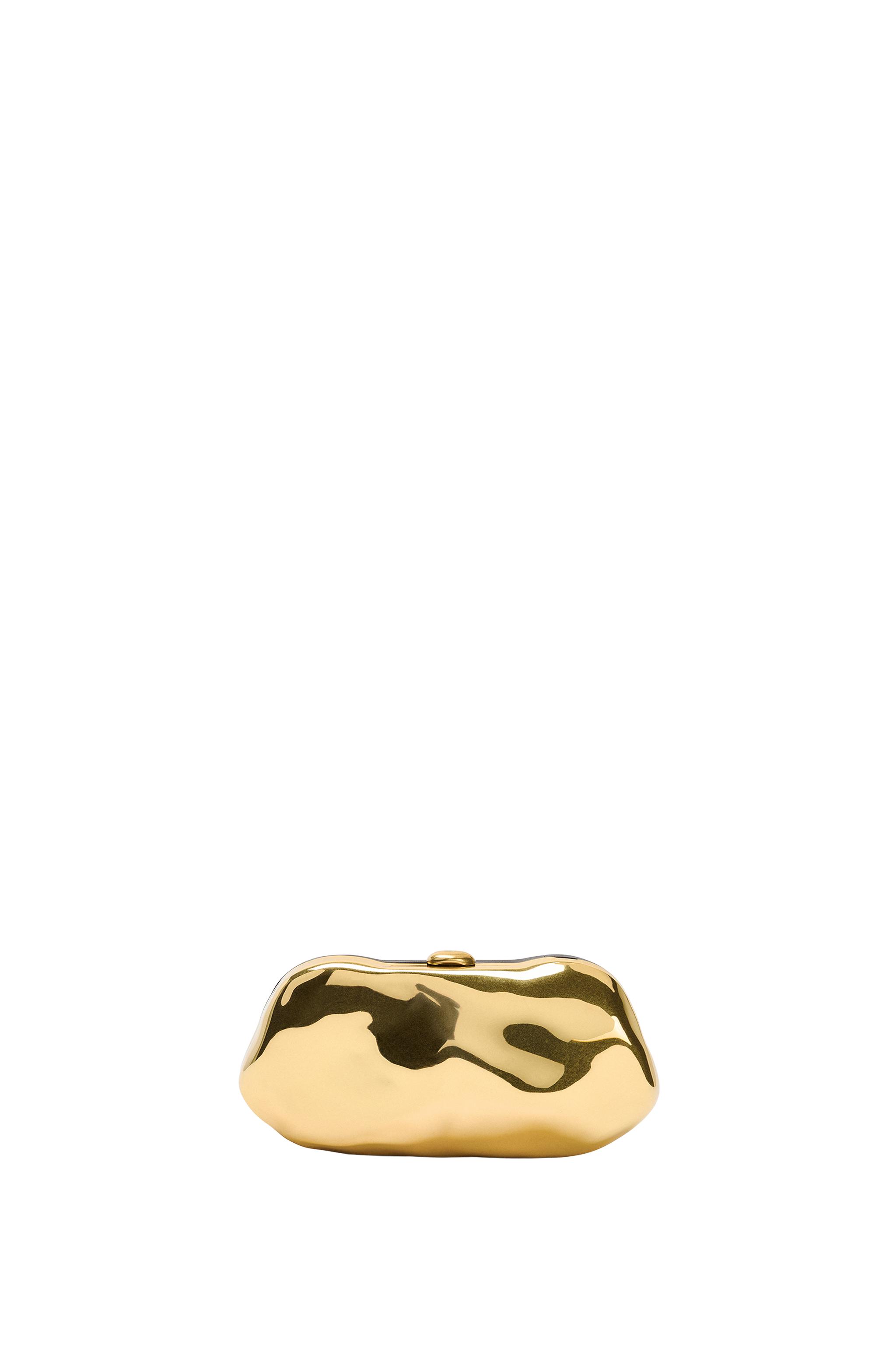 BOLSA CAIXA METALIZADA - Multicolor | ZARA Brasil