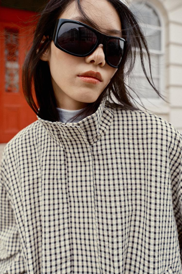 Chaqueta bomber de cuadros 3