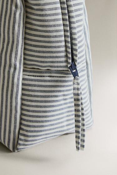 CHILDREN'S STRIPED WASH BAG - Grey by Zara - Image 2