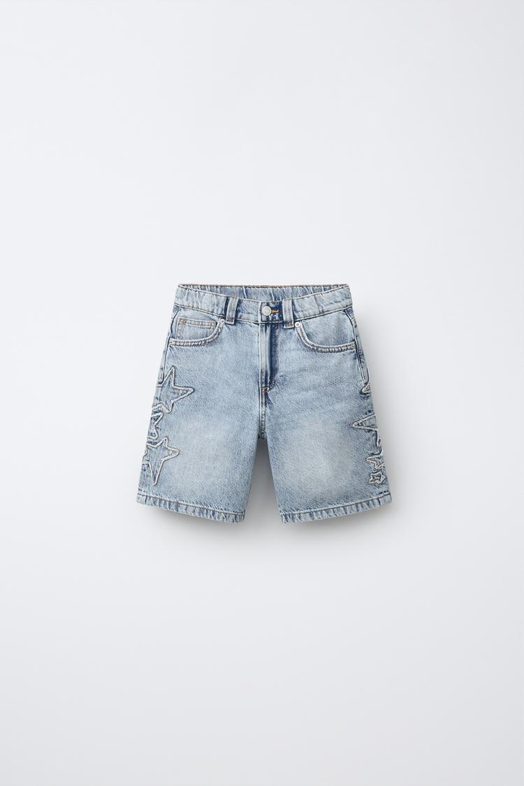 BERMUDA DENIM ESTRELLAS