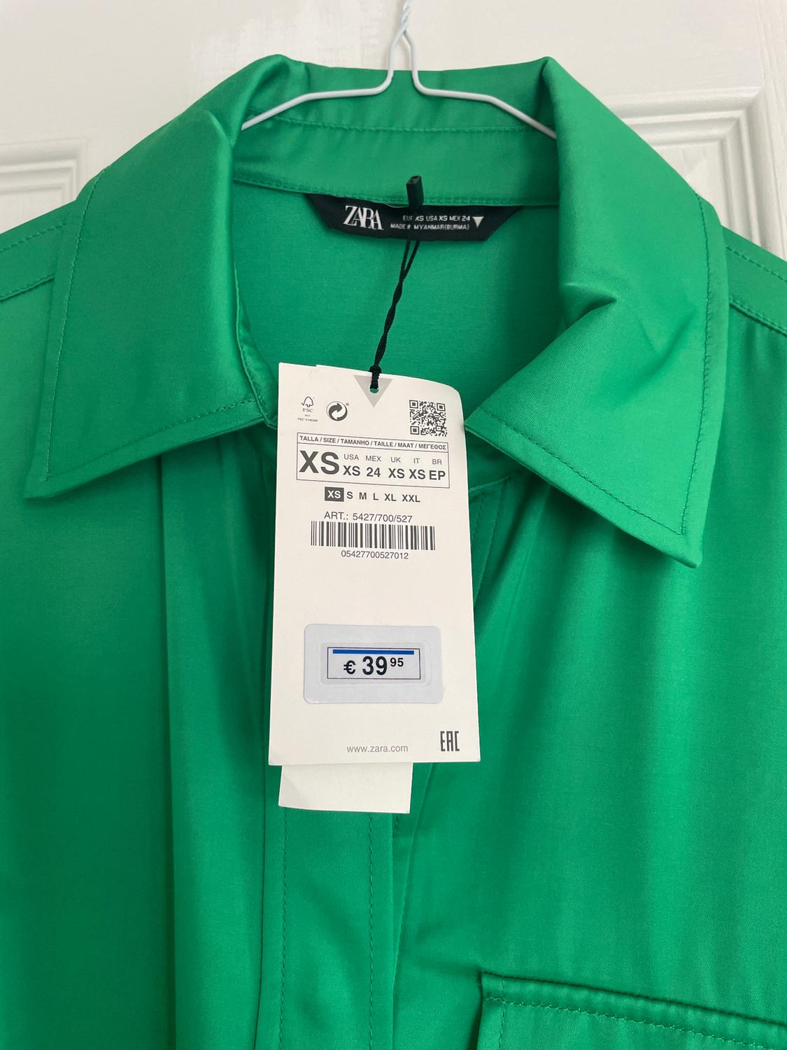 OVERSIZE SATIN OVERSHIRT - Image 3