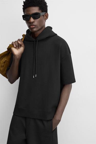 TECHNICAL HOODIE - Black by Zara