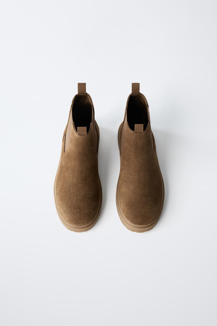 Botines Chelsea de cuero 4