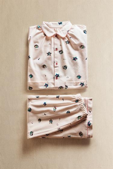 KIDS' MY LITTLE PONY© COTTON PYJAMA SET WITH SHIRT - Pink by Zara - Image 5