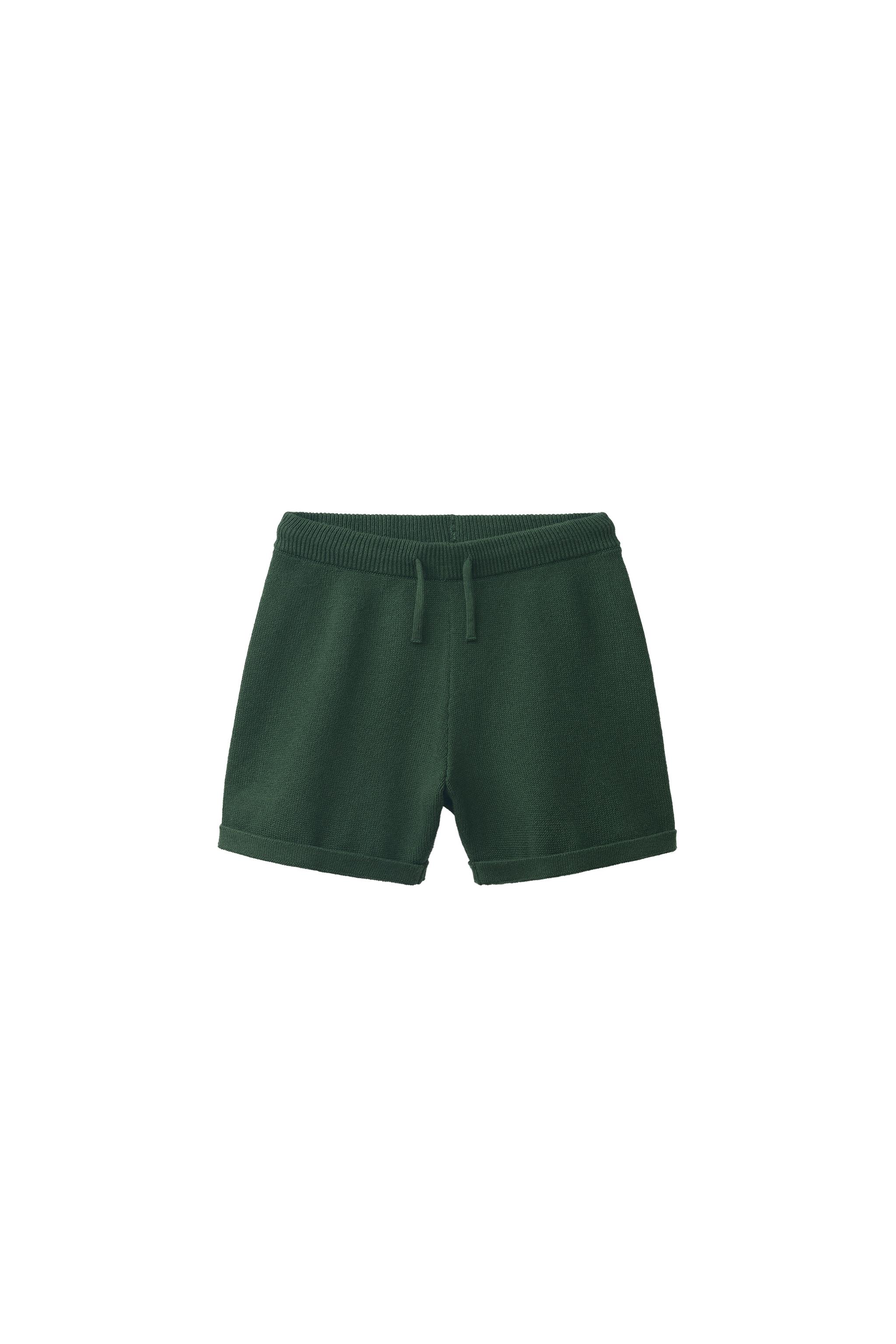 ニットバミューダパンツ - ダークグリーン | ZARA Japan / 日本