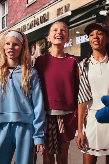 Zara SPORTSKA POLO MAJICA – Bela