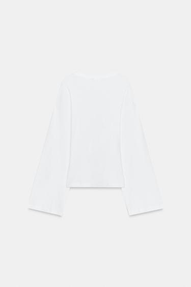 SUPIMA® SLIM FIT T-SHIRT - White by Zara - Image 5