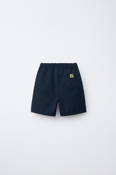 PENN © NYLON BERMUDA SHORTS - Navy blue by Zara - Image 1