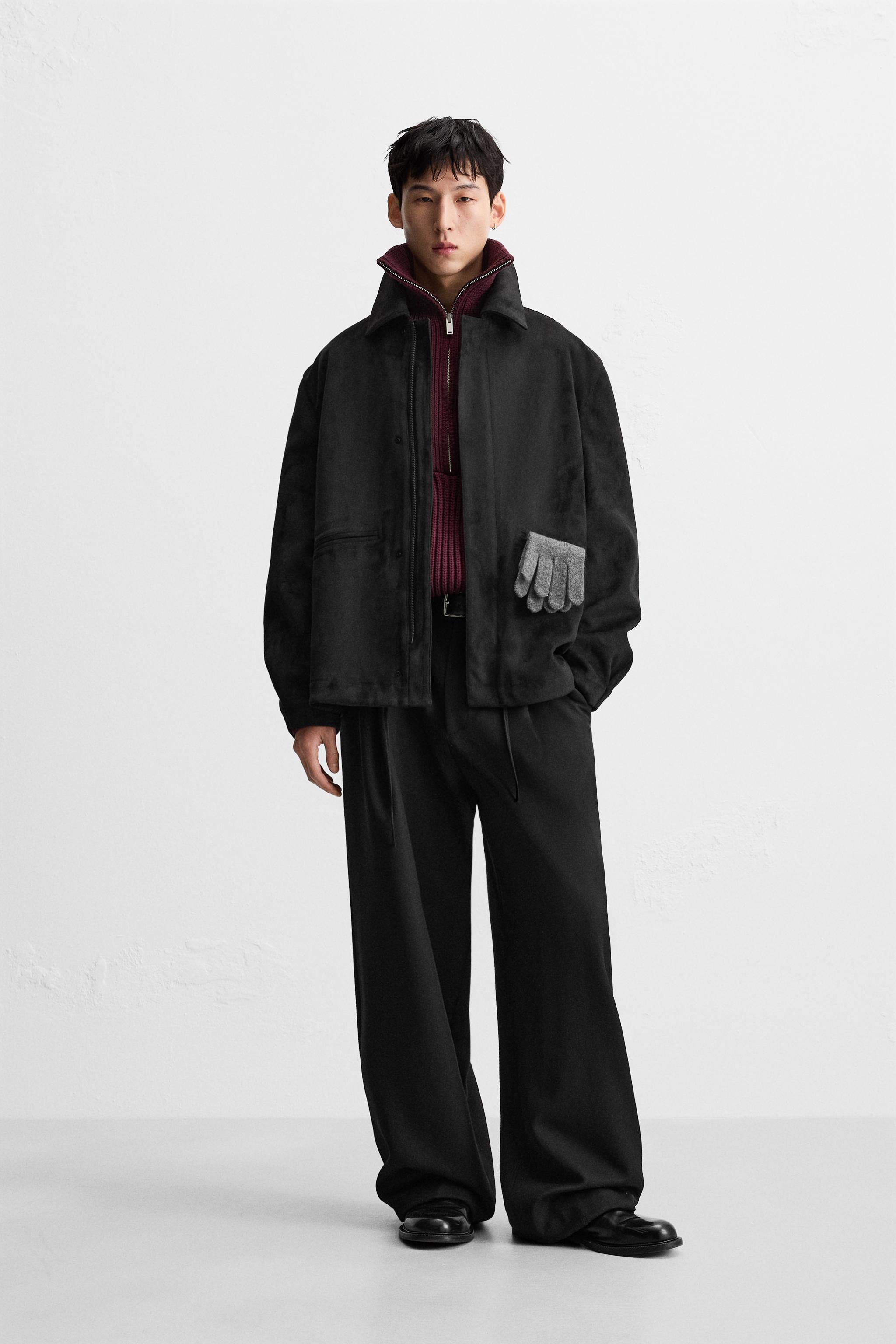 スエードジャケット | メンズ | ZARA 日本 スエードジャケット | メンズ | ZARA 日本