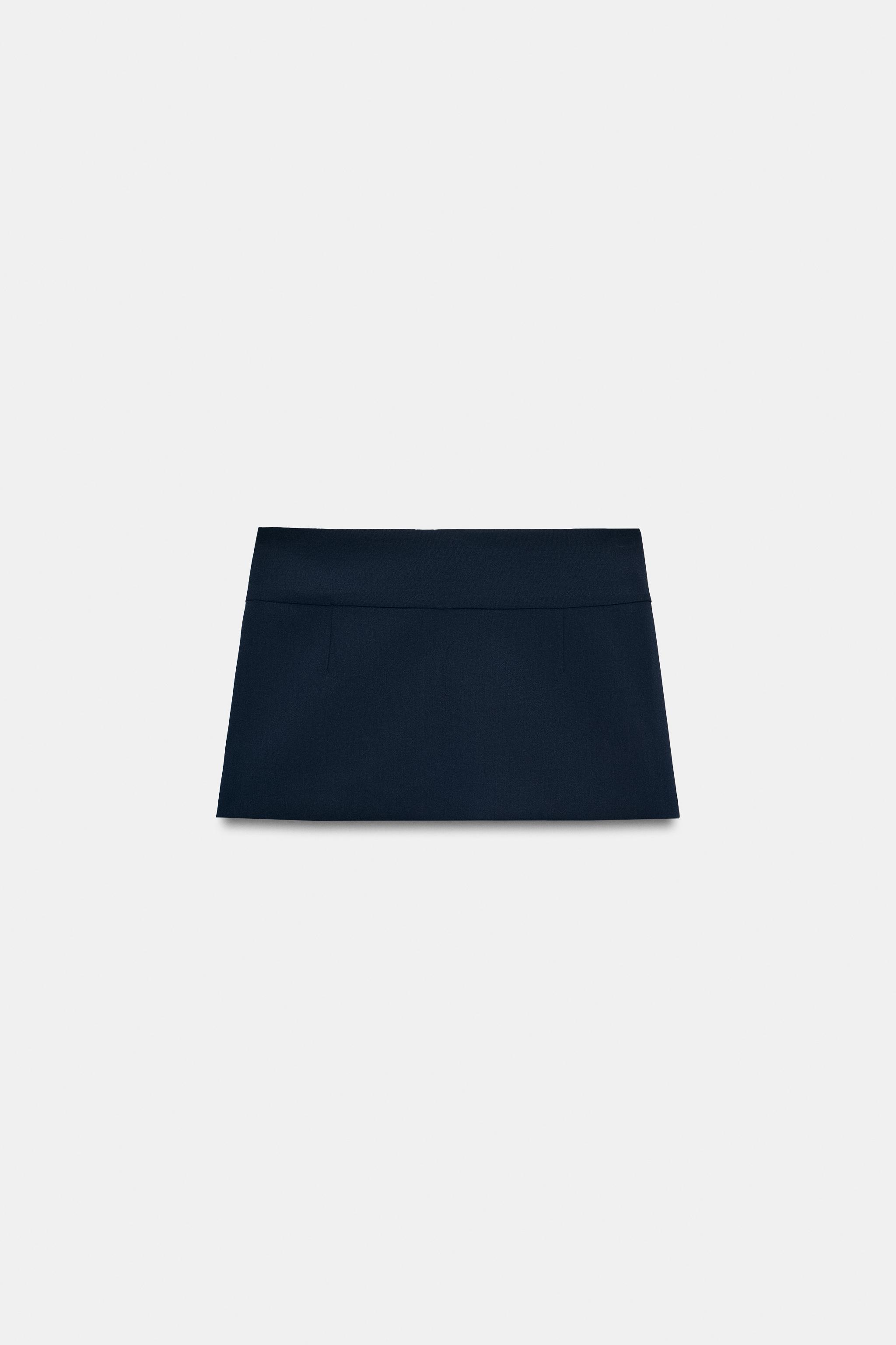 JUPE-PANTALON À BOUTONS