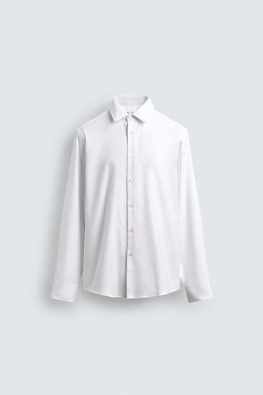 Zara REGULAR FIT SHIRT - White