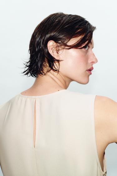 COMBINAISON DÉCOR DORÉ - Écru de Zara - Image 6